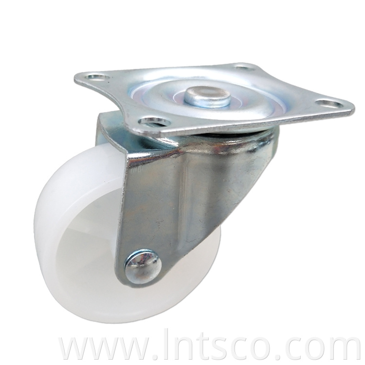 Light Duty White PP Casters